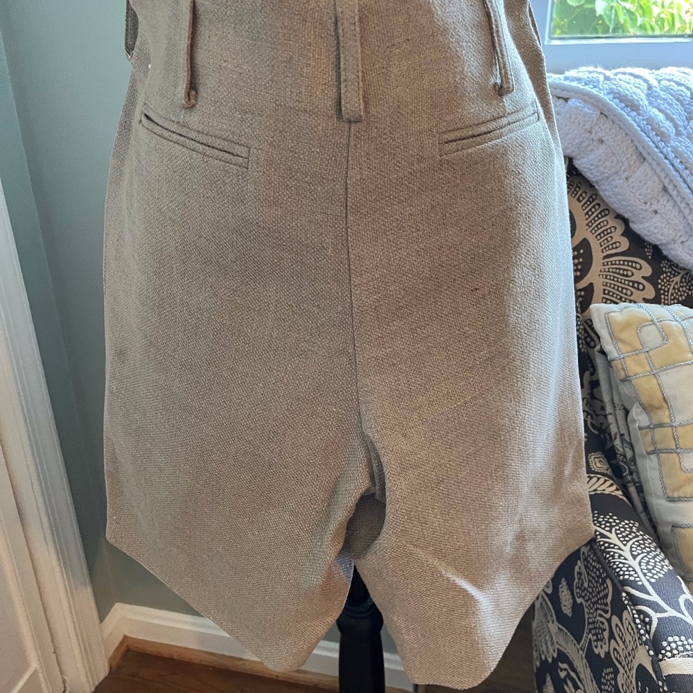 Heavyweight linen shorts - Picture 6 of 8